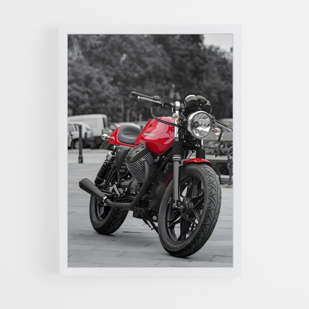 Poster splendide de Moto Guzzi (vue 3)